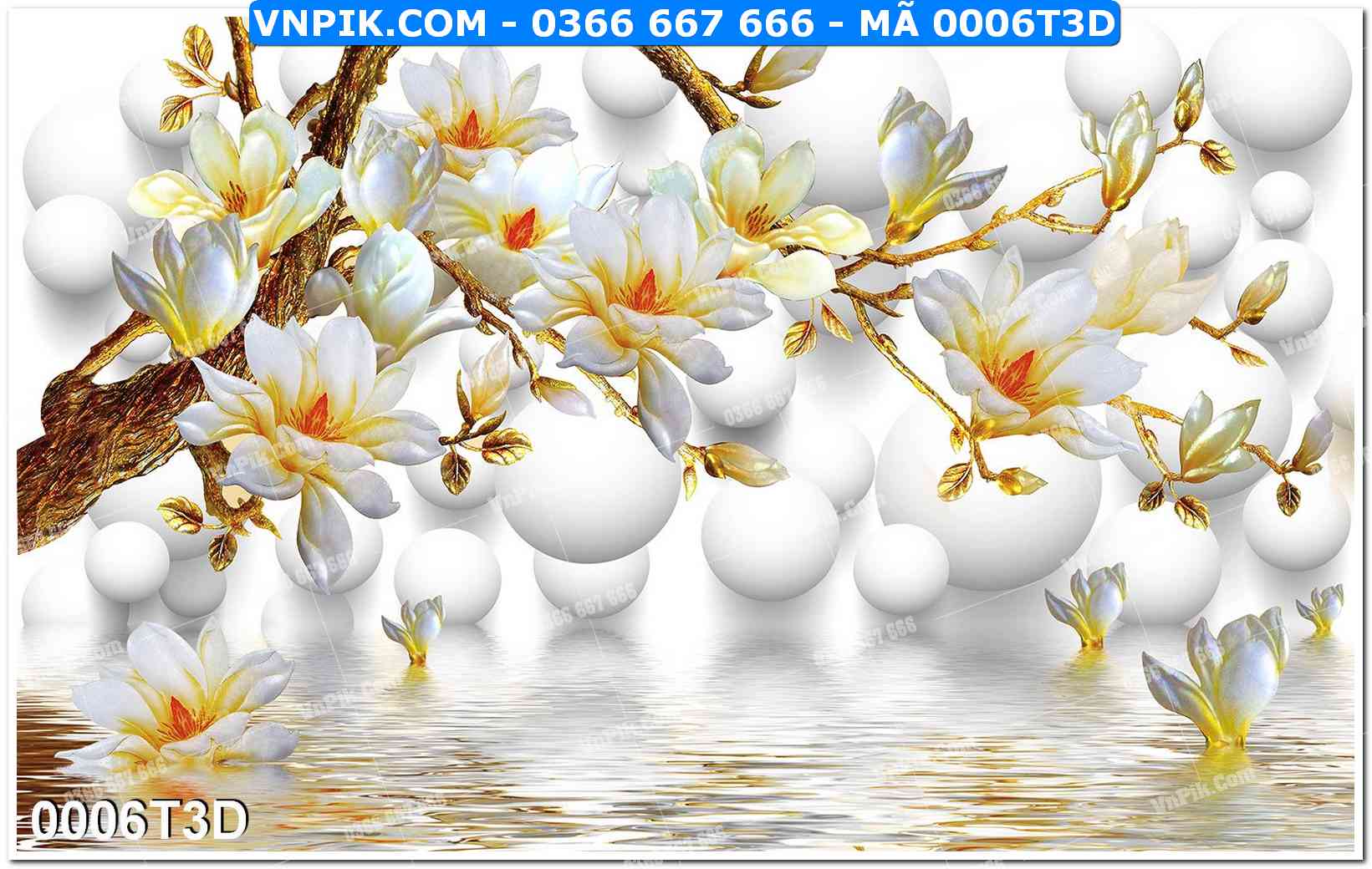 Trah Treo Tường – Tranh 3D Hiện Đại 0006T3D