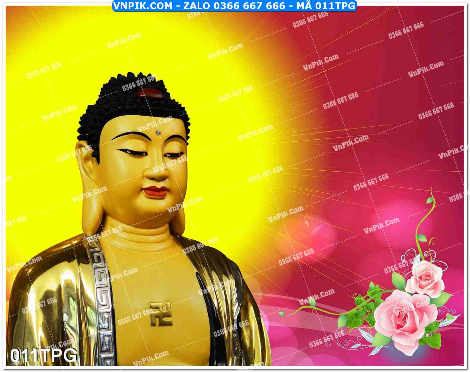 Tranh Phật Giáo Treo Tường – Tranh Bồ Tát Mã File  011TPG