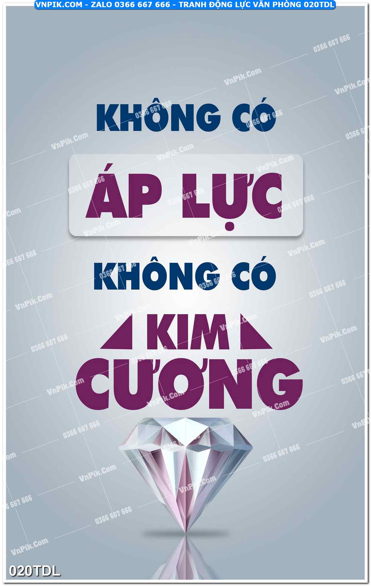 Tranh động lực văn phòng 020TDL