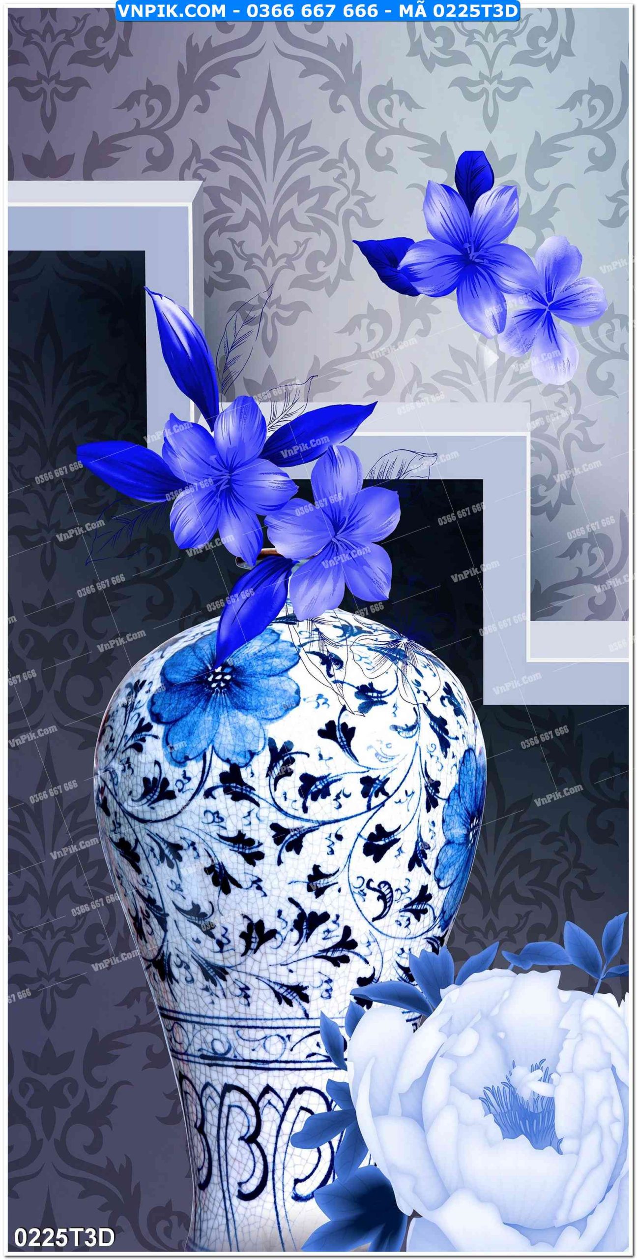 Trah Treo Tường – Tranh 3D Hiện Đại 0225T3D
