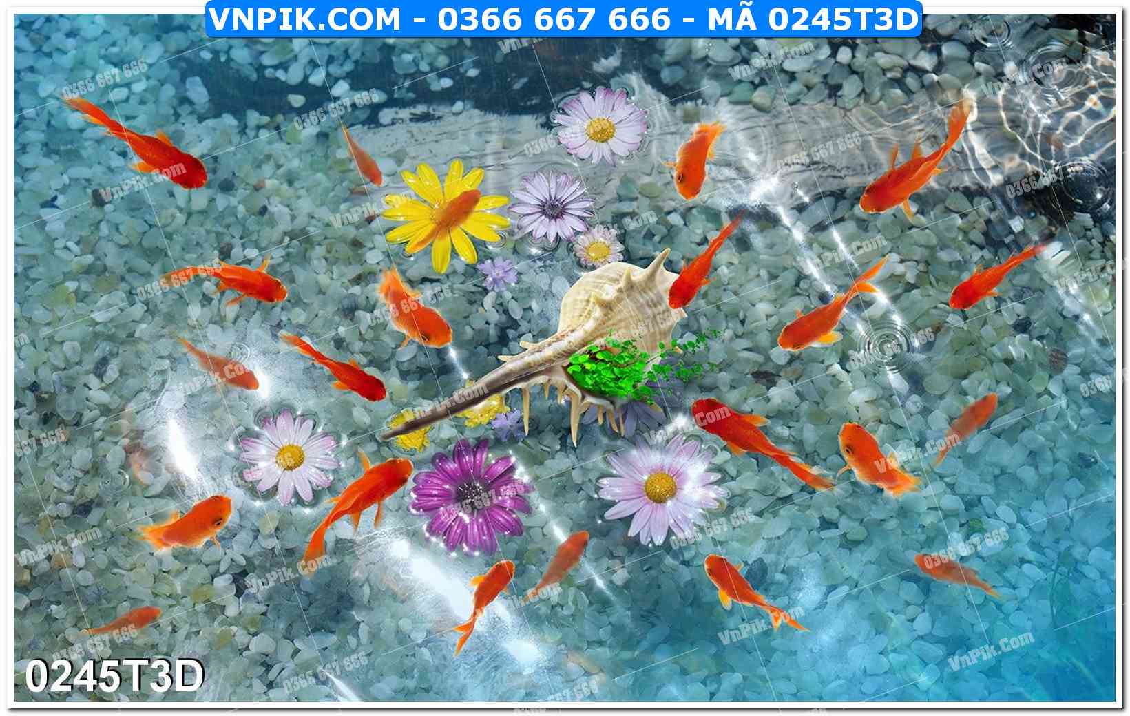 Trah Treo Tường – Tranh 3D Hiện Đại 0245T3D