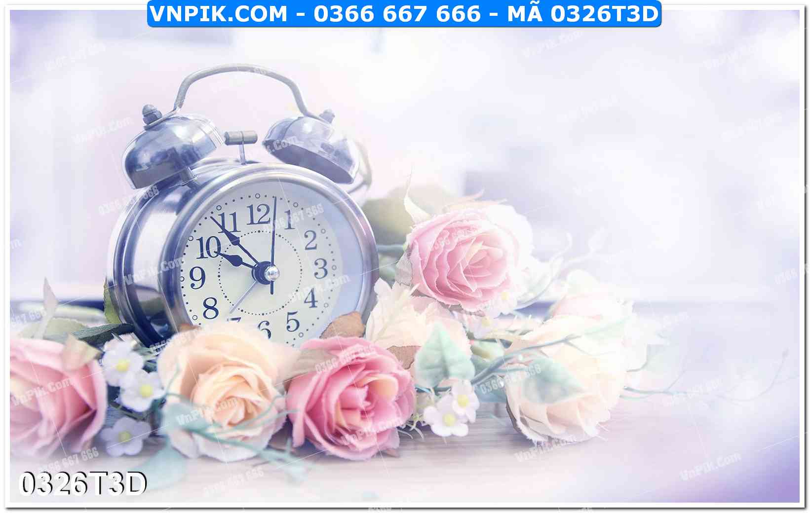 Trah Treo Tường – Tranh 3D Hiện Đại 0326T3D