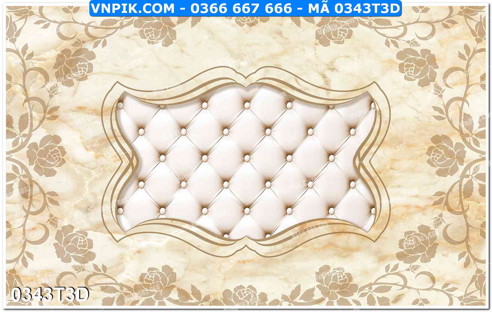 Trah Treo Tường – Tranh 3D Hiện Đại 0343T3D