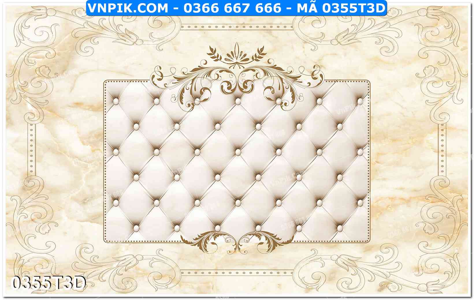 Trah Treo Tường – Tranh 3D Hiện Đại 0355T3D