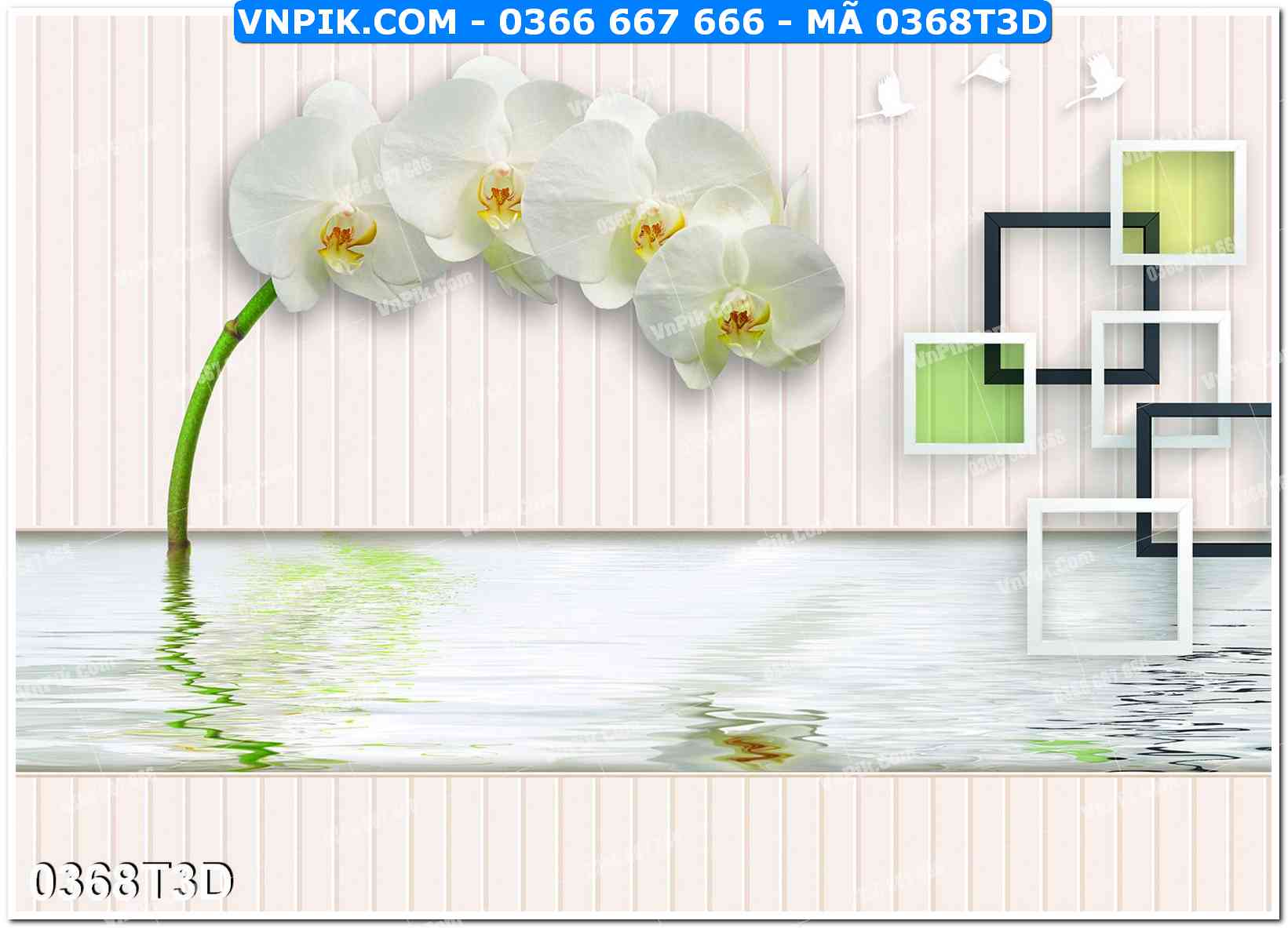 Trah Treo Tường – Tranh 3D Hiện Đại 0368T3D