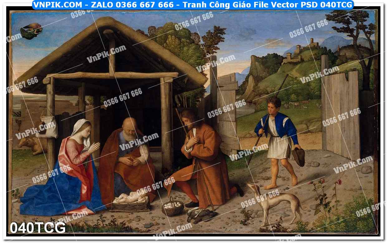 Tranh Công Giáo – Hình Công Giáo Treo Tường Đẹp File PSD 040TCG