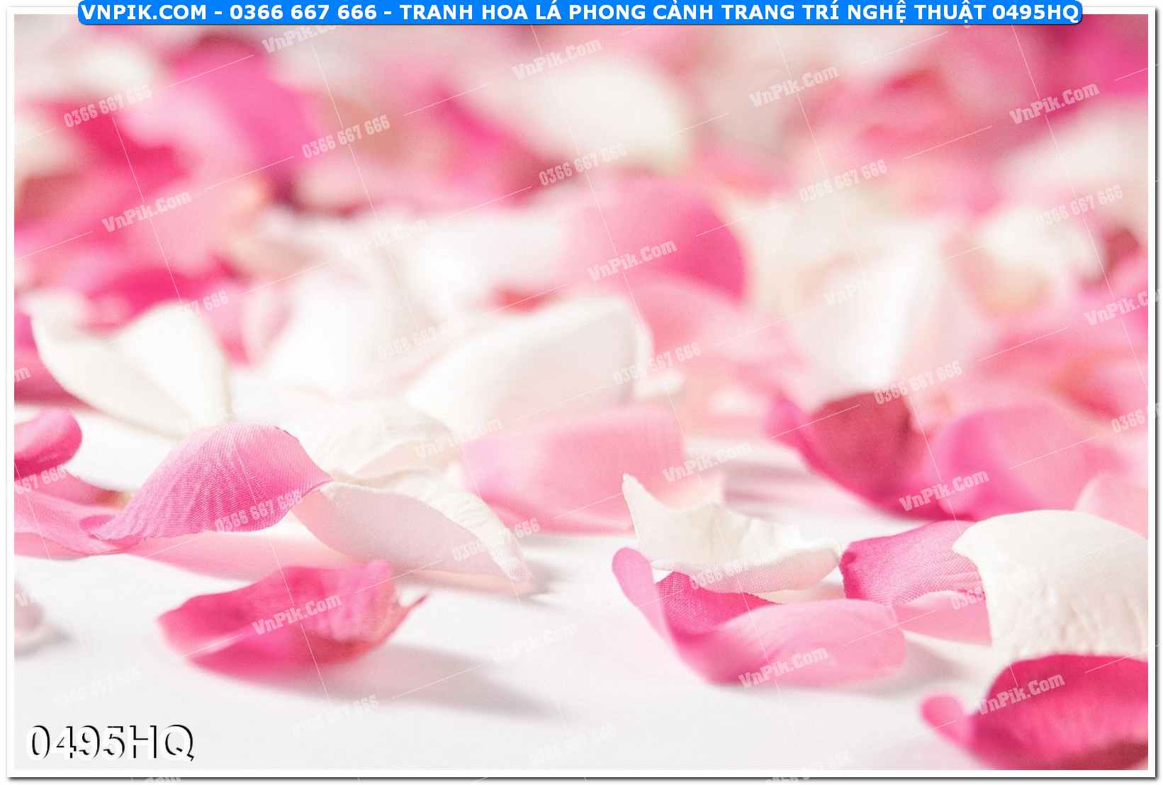 Tranh hoa lá phong cảnh trang trí nghệ thuật 0495HQ