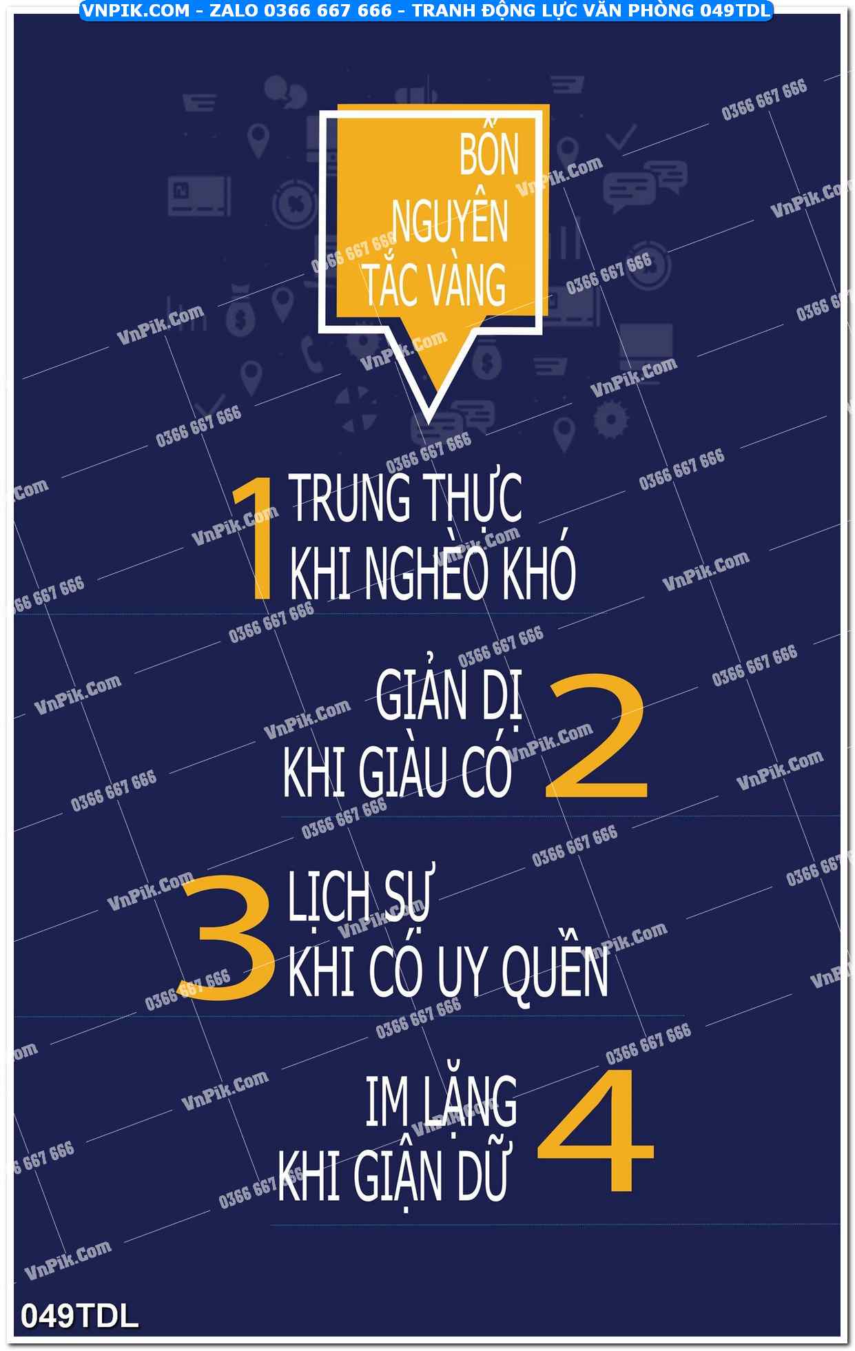 Tranh động lực văn phòng 049TDL