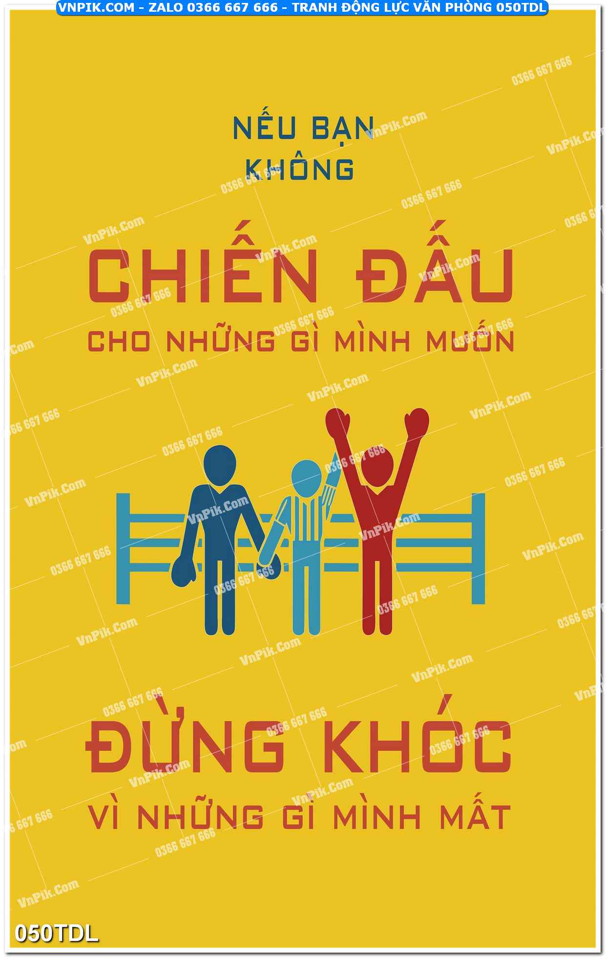 Tranh động lực văn phòng 050TDL