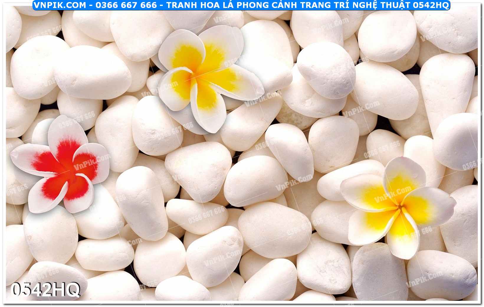 Tranh hoa lá phong cảnh trang trí nghệ thuật 0542HQ