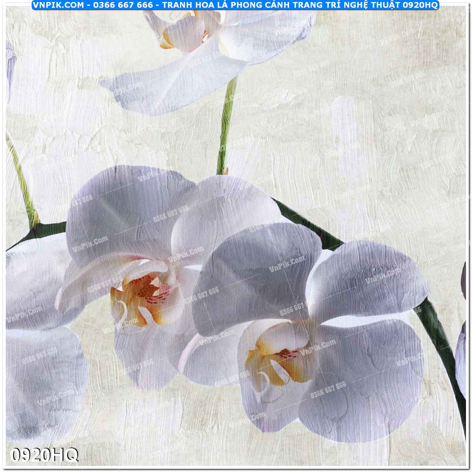 Tranh hoa lá phong cảnh trang trí nghệ thuật 0920HQ