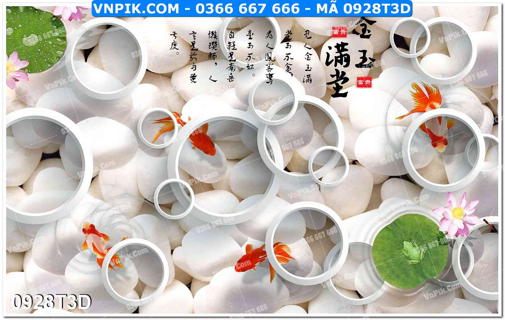 Trah Treo Tường – Tranh 3D Hiện Đại 0928T3D