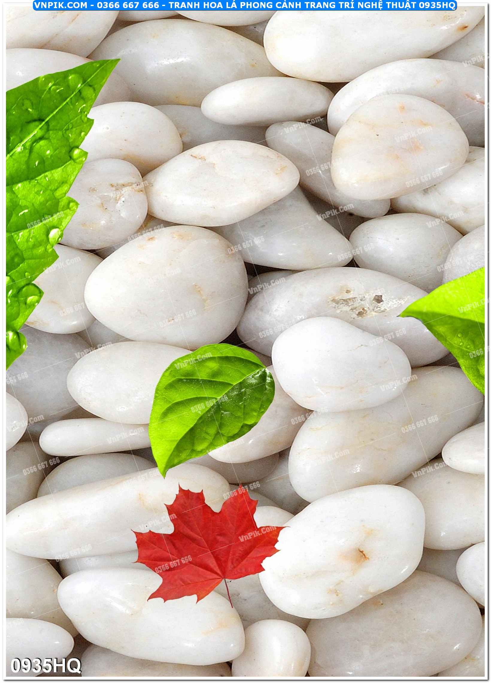 Tranh hoa lá phong cảnh trang trí nghệ thuật 0935HQ