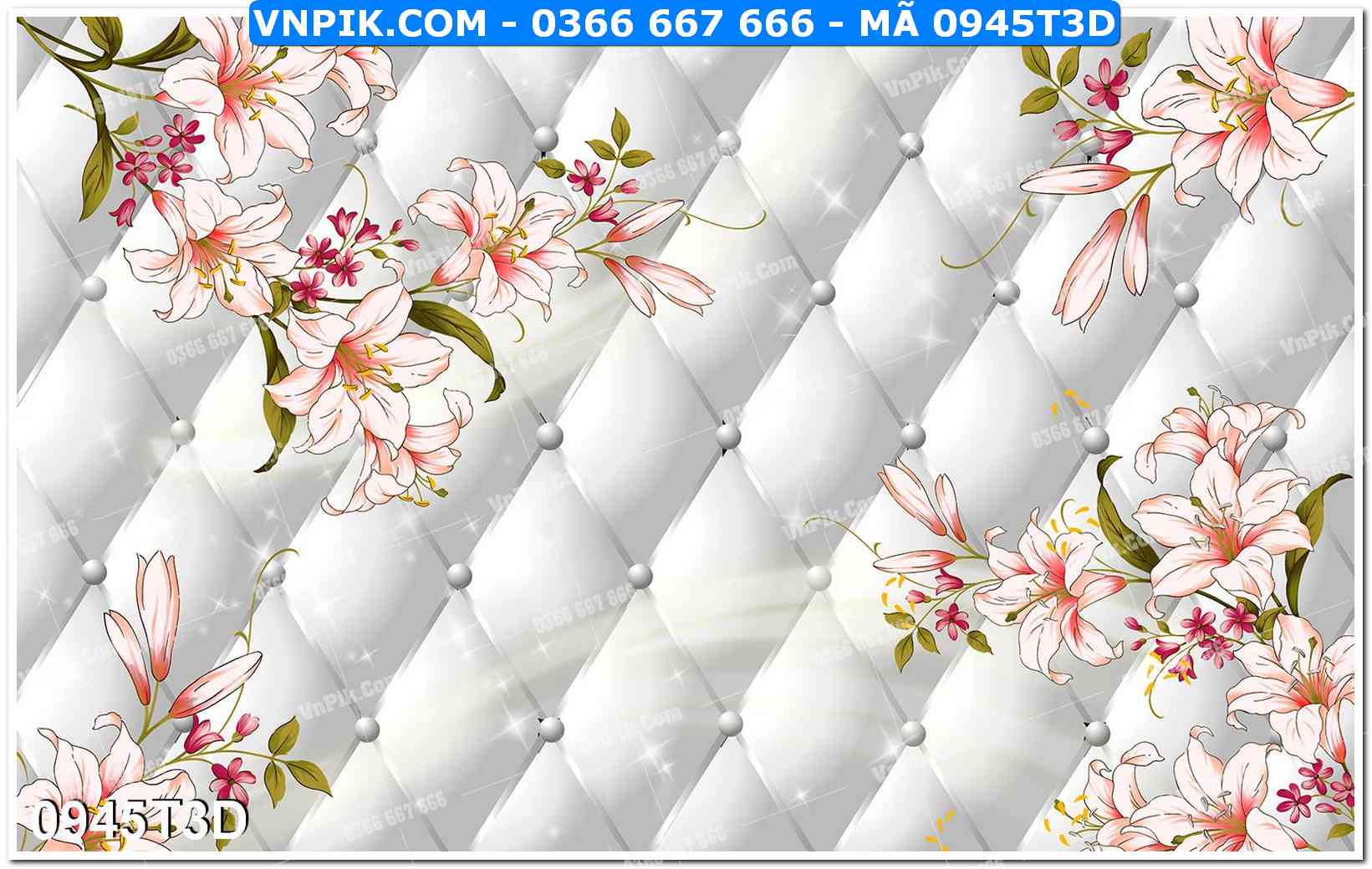 Trah Treo Tường – Tranh 3D Hiện Đại 0945T3D