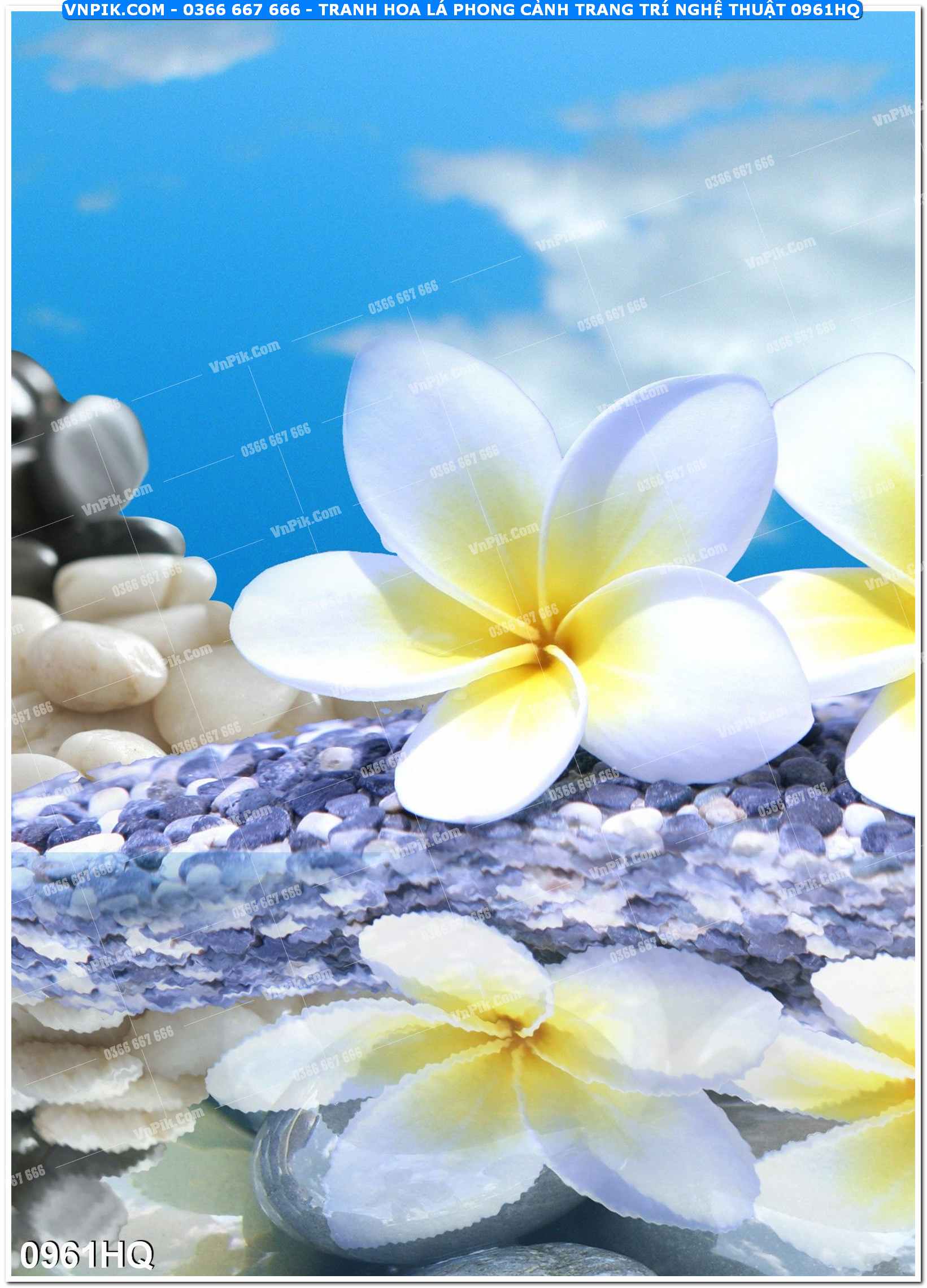 Tranh hoa lá phong cảnh trang trí nghệ thuật 0961HQ