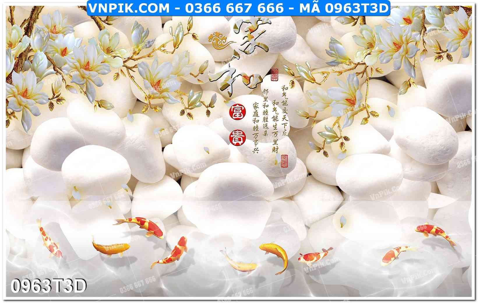 Trah Treo Tường – Tranh 3D Hiện Đại 0963T3D