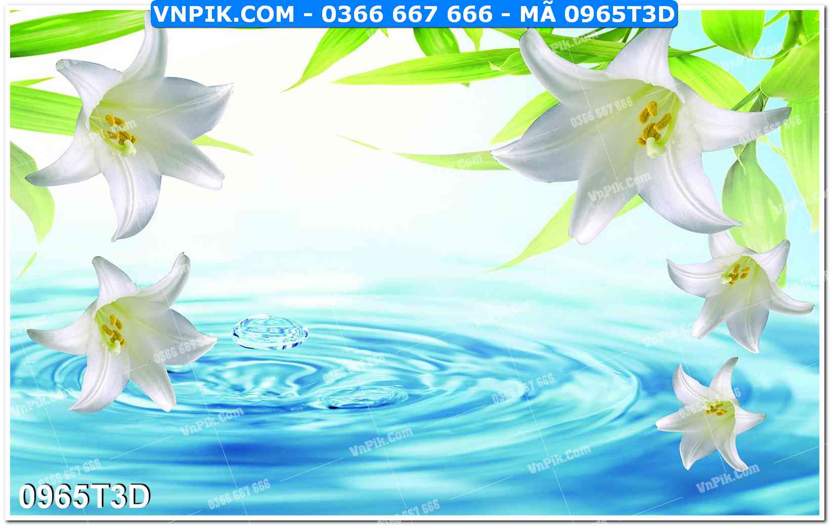 Trah Treo Tường – Tranh 3D Hiện Đại 0965T3D