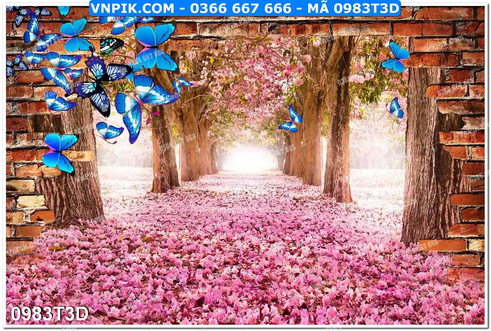 Trah Treo Tường – Tranh 3D Hiện Đại 0983T3D