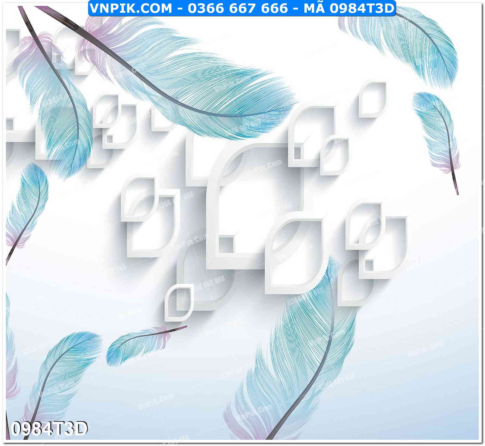 Trah Treo Tường – Tranh 3D Hiện Đại 0984T3D