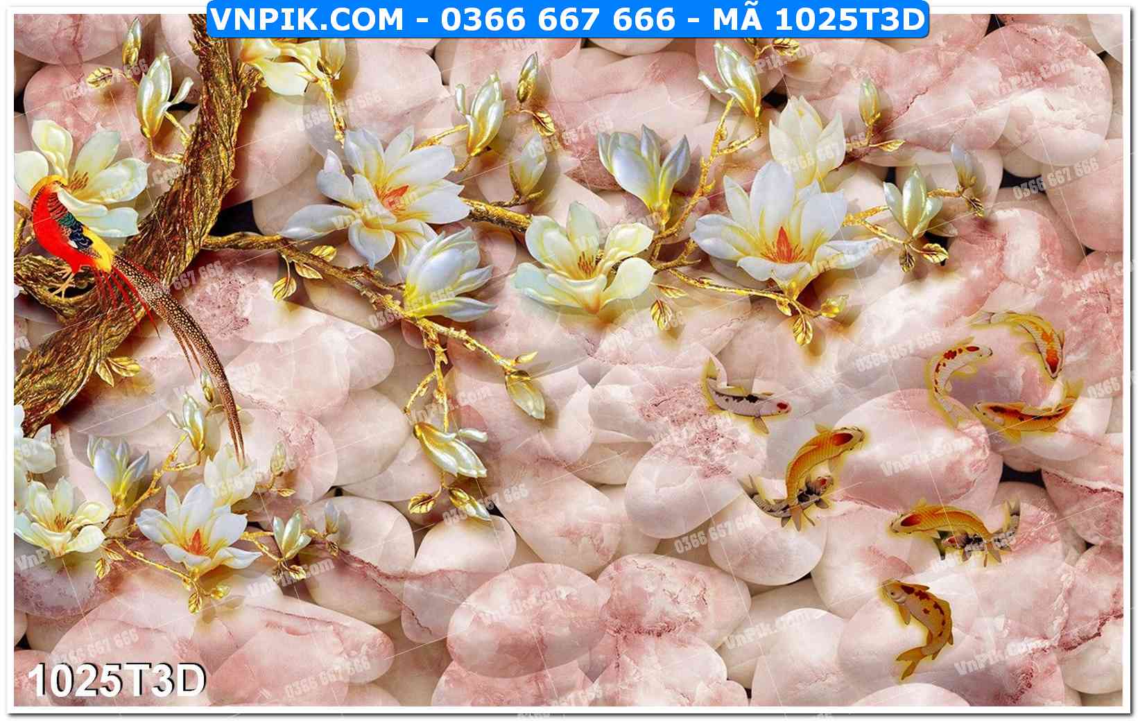 Trah Treo Tường – Tranh 3D Hiện Đại 1025T3D