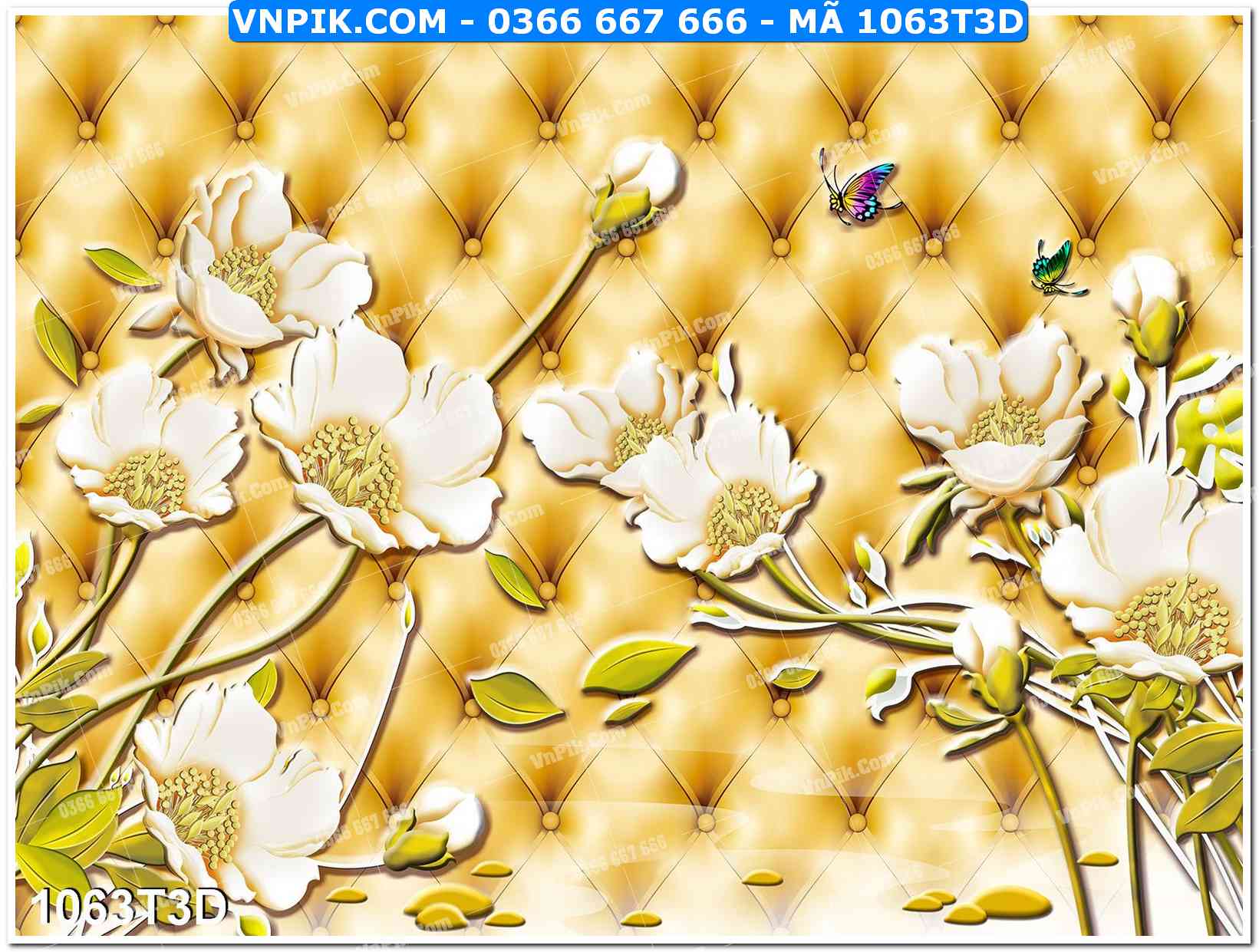 Trah Treo Tường – Tranh 3D Hiện Đại 1063T3D