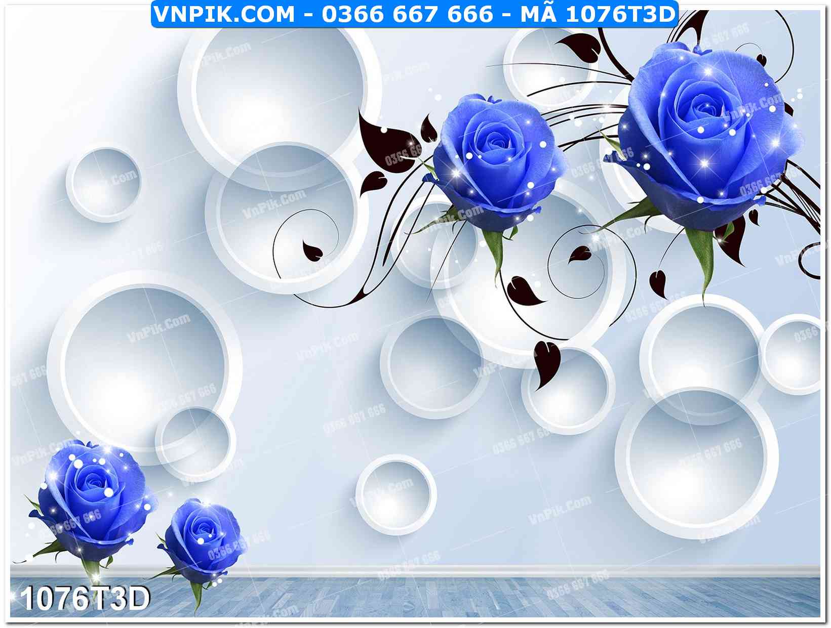 Trah Treo Tường – Tranh 3D Hiện Đại 1076T3D
