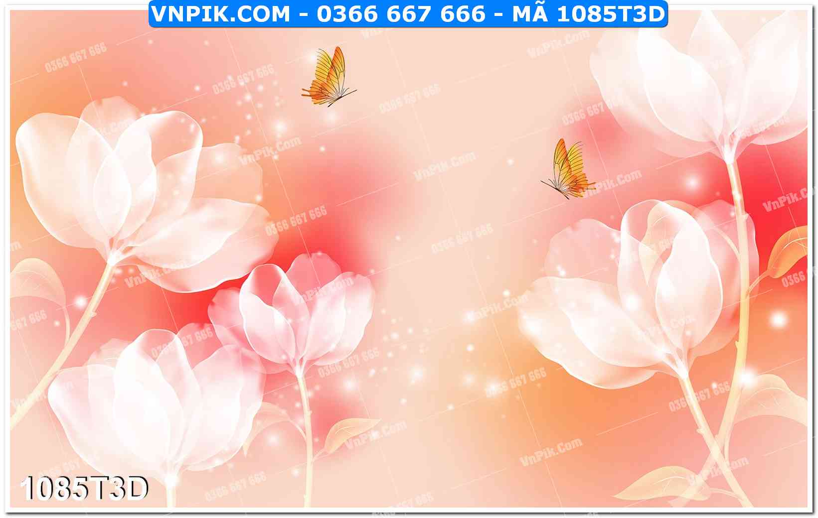 Trah Treo Tường – Tranh 3D Hiện Đại 1085T3D