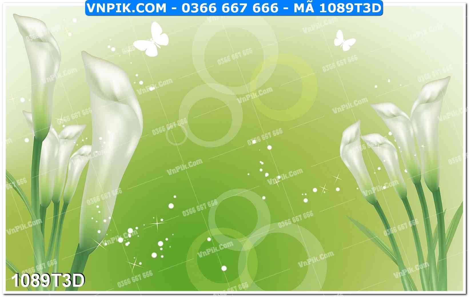 Trah Treo Tường – Tranh 3D Hiện Đại 1089T3D