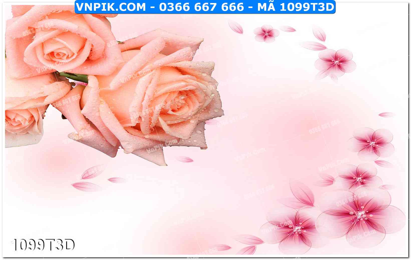 Trah Treo Tường – Tranh 3D Hiện Đại 1099T3D