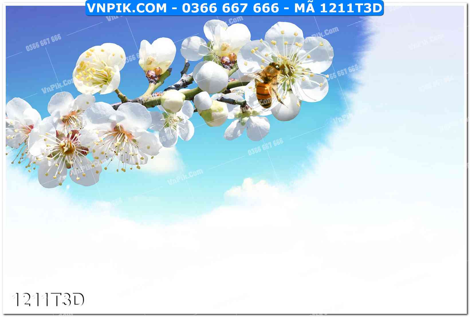 Trah Treo Tường – Tranh 3D Hiện Đại 1211T3D