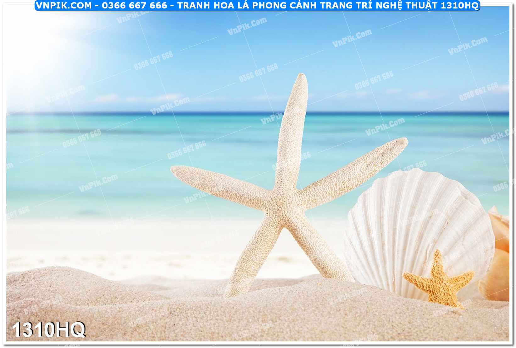 Tranh hoa lá phong cảnh trang trí nghệ thuật 1310HQ