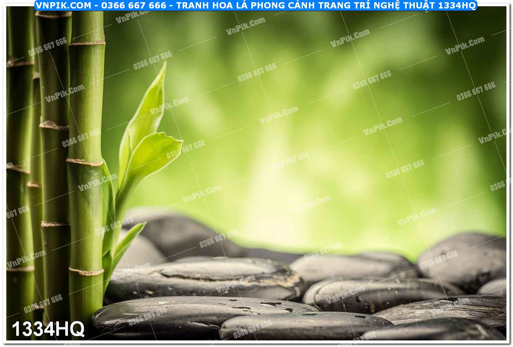 Tranh hoa lá phong cảnh trang trí nghệ thuật 1334HQ