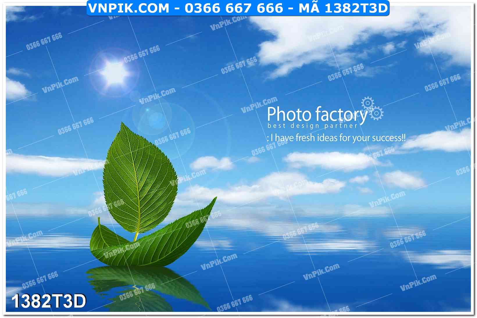 Trah Treo Tường – Tranh 3D Hiện Đại 1382T3D