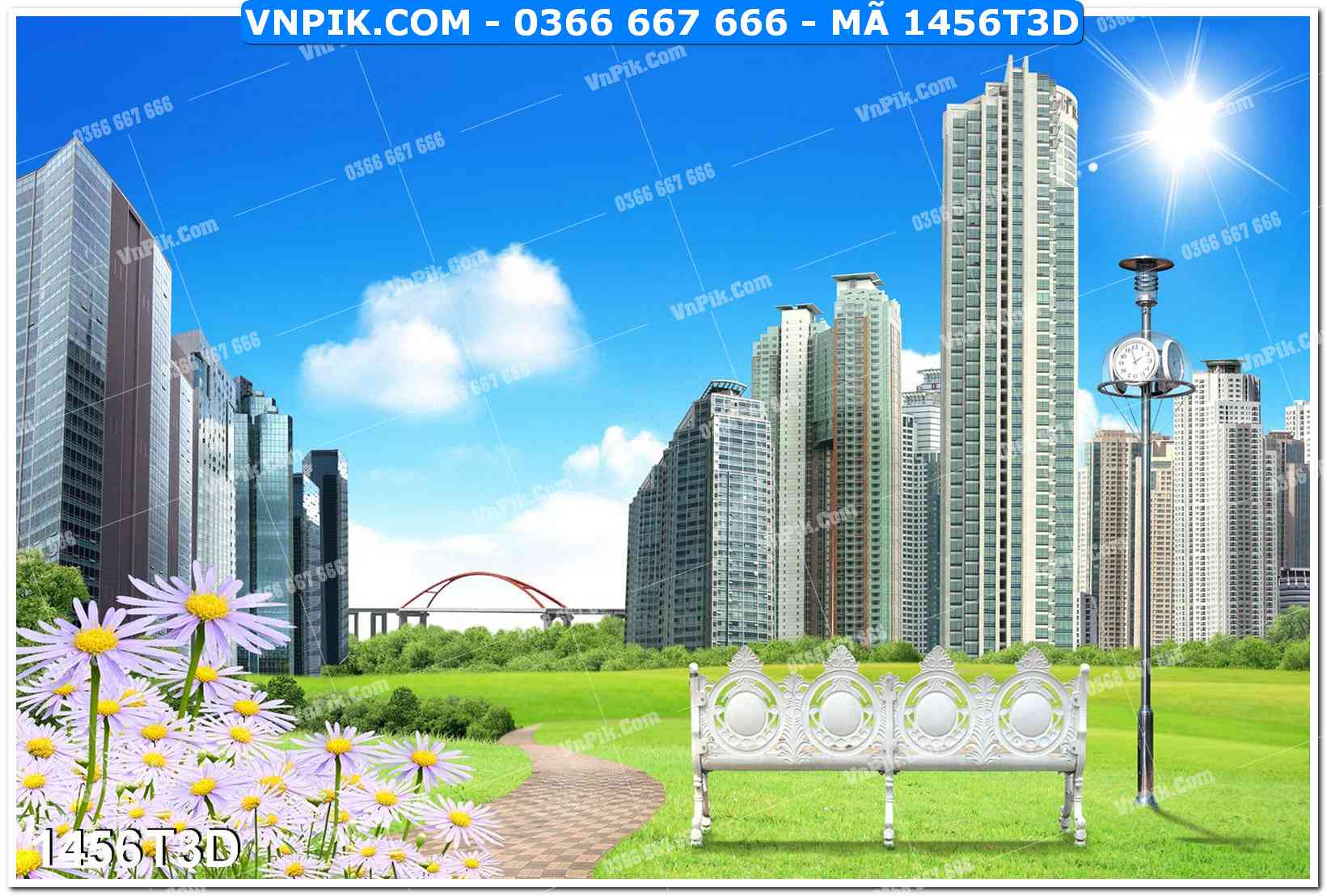 Trah Treo Tường – Tranh 3D Hiện Đại 1456T3D
