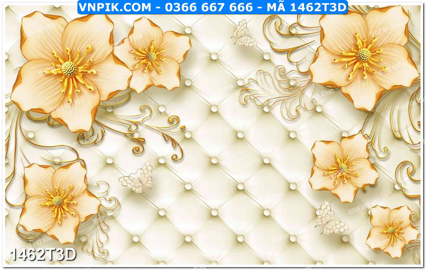 Trah Treo Tường – Tranh 3D Hiện Đại 1462T3D