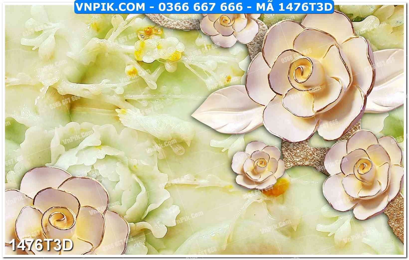 Trah Treo Tường – Tranh 3D Hiện Đại 1476T3D