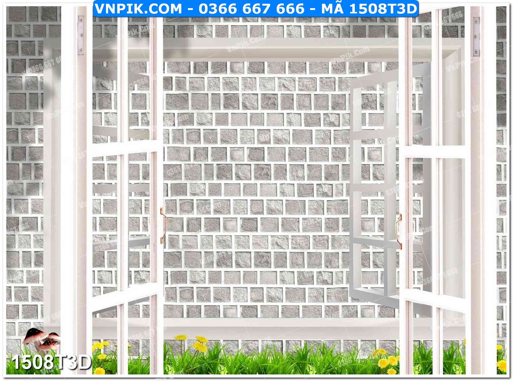 Trah Treo Tường – Tranh 3D Hiện Đại 1508T3D