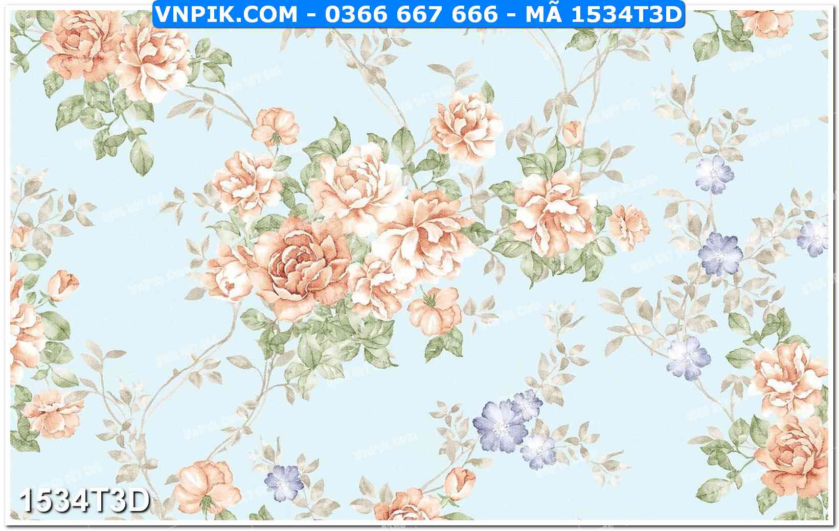 Trah Treo Tường – Tranh 3D Hiện Đại 1534T3D