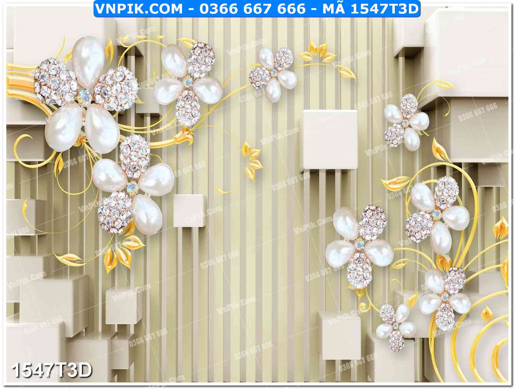 Trah Treo Tường – Tranh 3D Hiện Đại 1547T3D