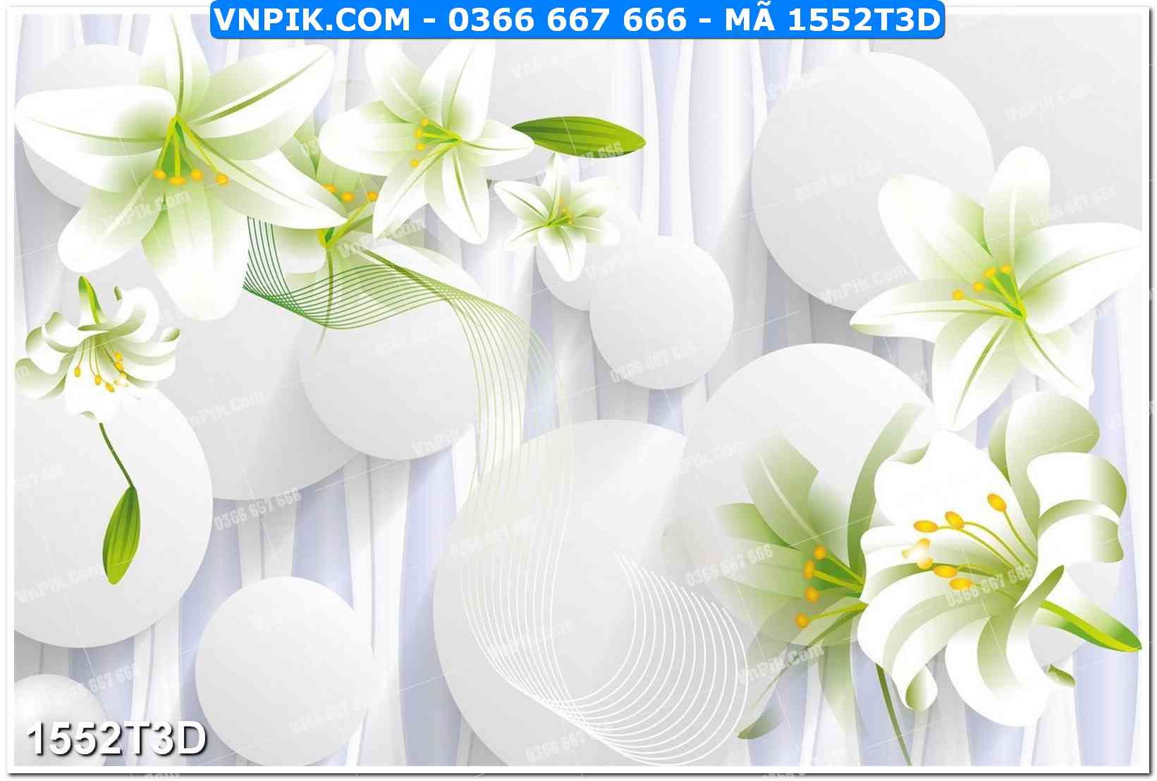 Trah Treo Tường – Tranh 3D Hiện Đại 1552T3D