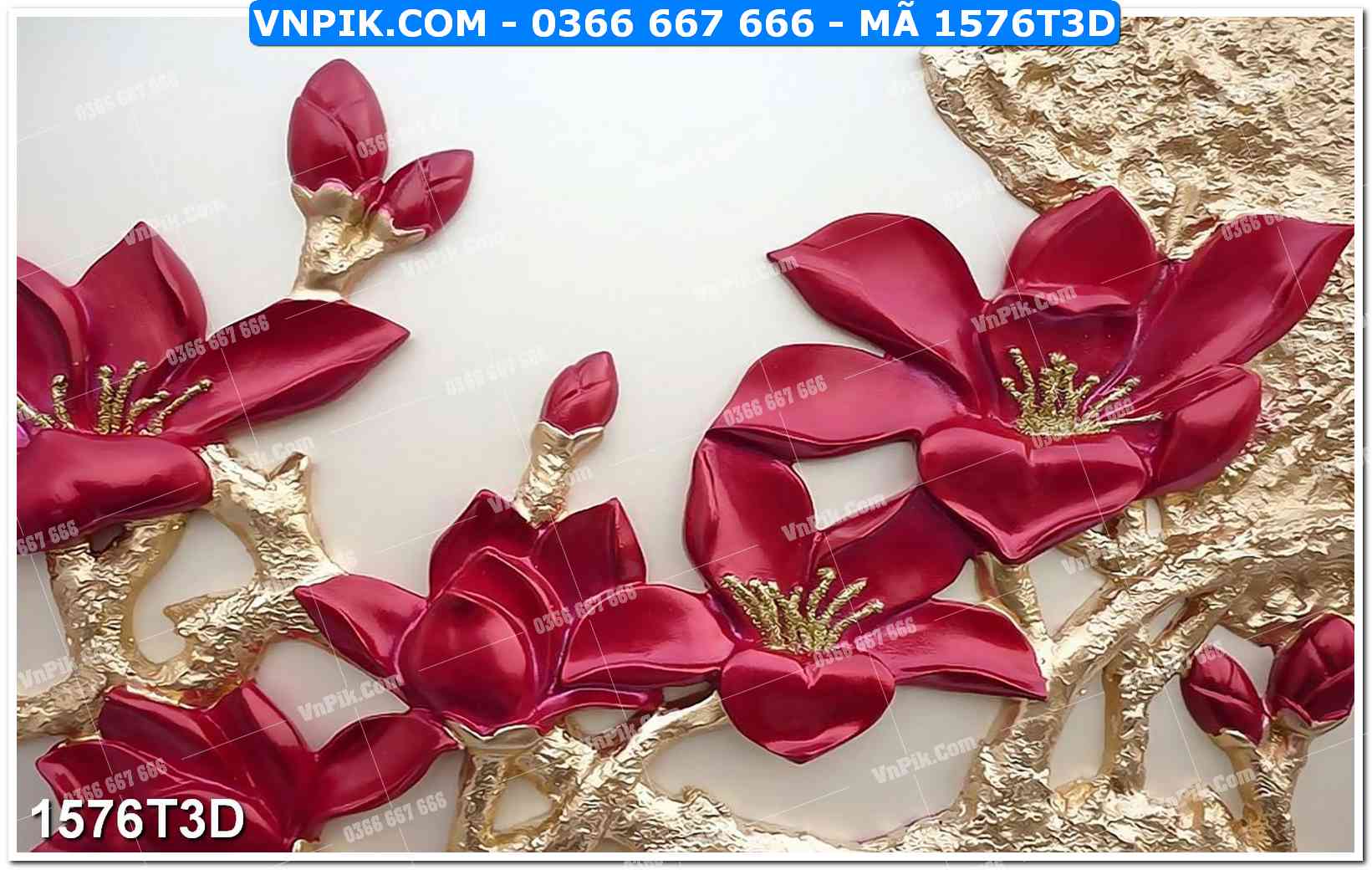 Trah Treo Tường – Tranh 3D Hiện Đại 1576T3D