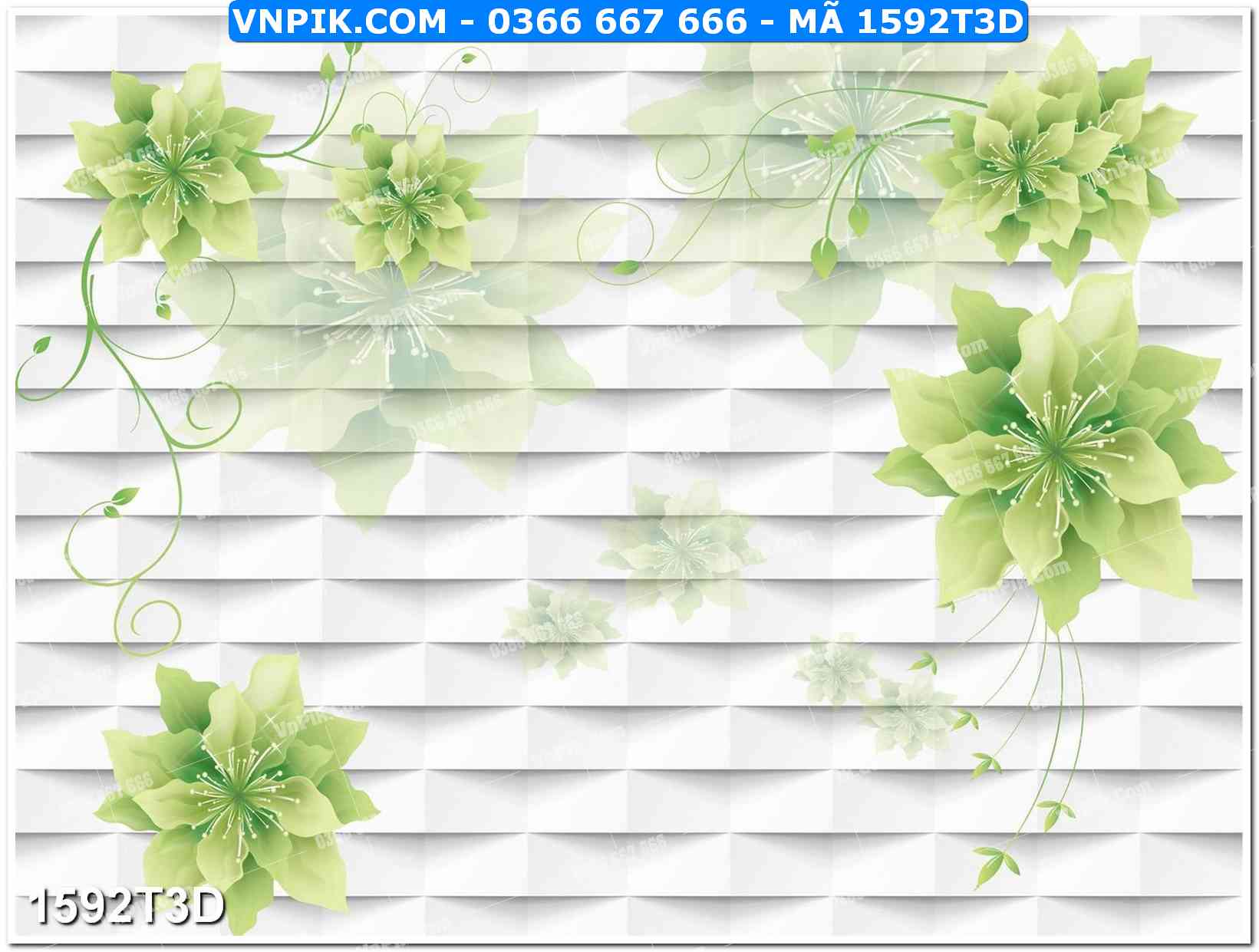 Trah Treo Tường – Tranh 3D Hiện Đại 1592T3D