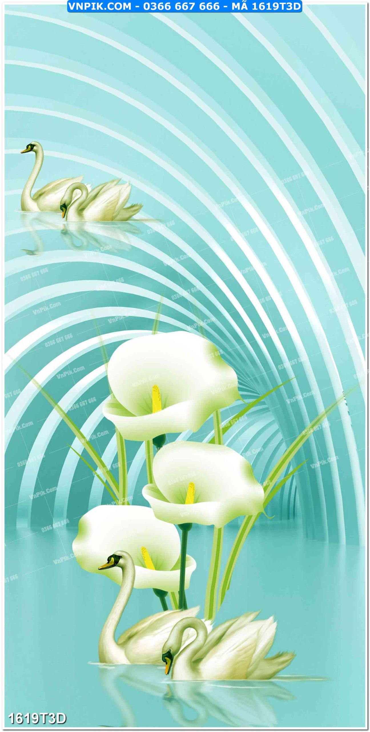 Trah Treo Tường – Tranh 3D Hiện Đại 1619T3D