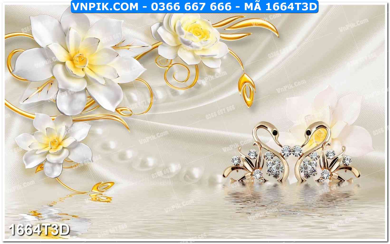 Trah Treo Tường – Tranh 3D Hiện Đại 1664T3D