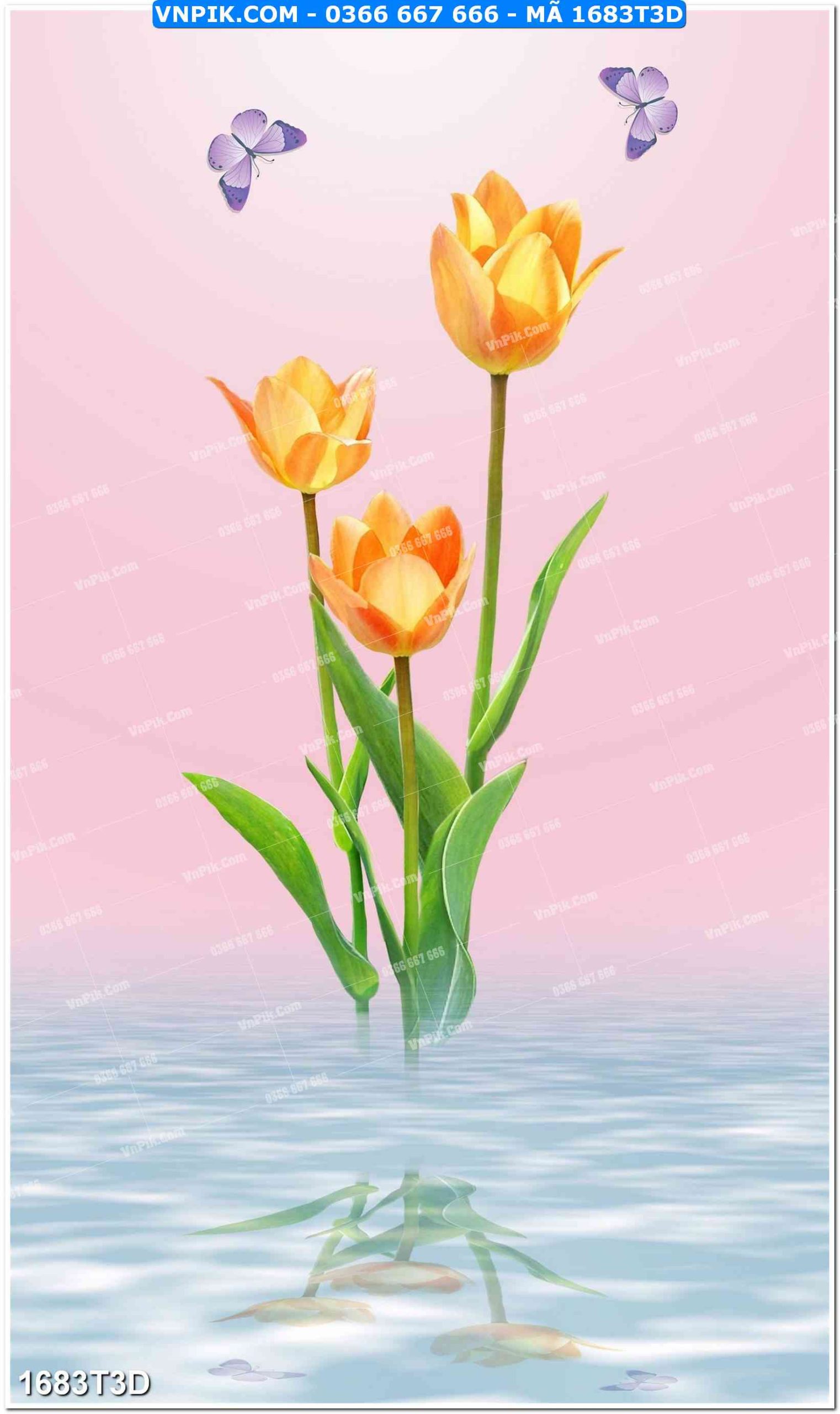 Trah Treo Tường – Tranh 3D Hiện Đại 1683T3D