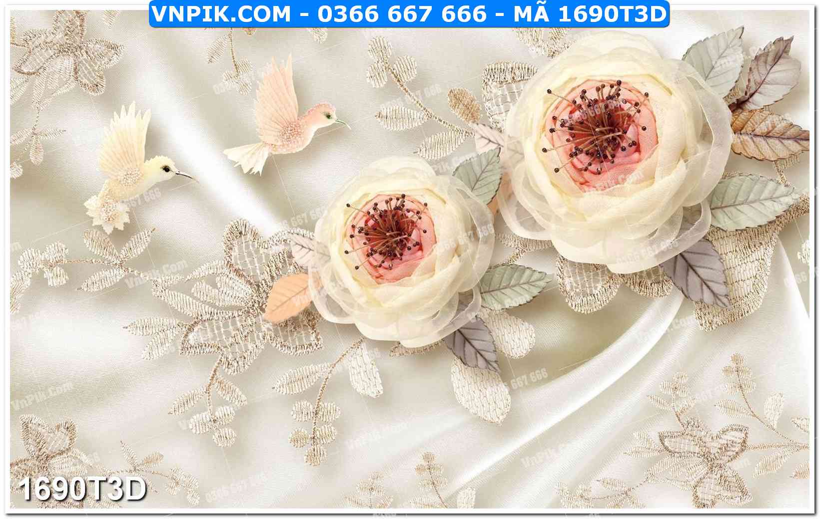 Trah Treo Tường – Tranh 3D Hiện Đại 1690T3D