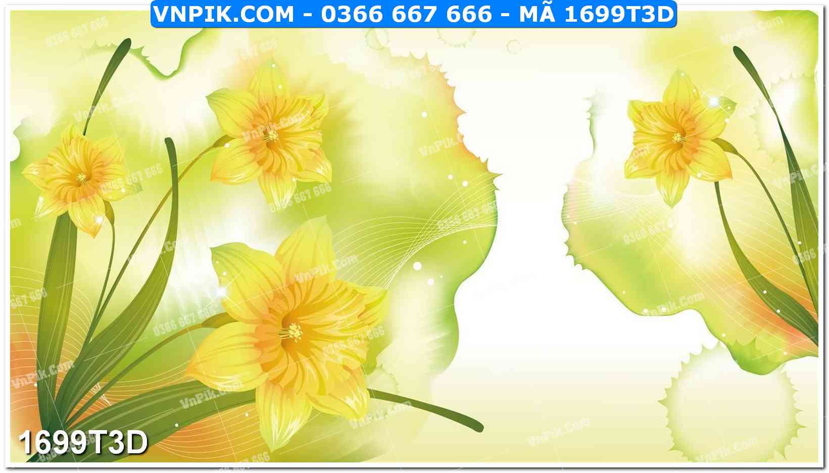 Trah Treo Tường – Tranh 3D Hiện Đại 1699T3D