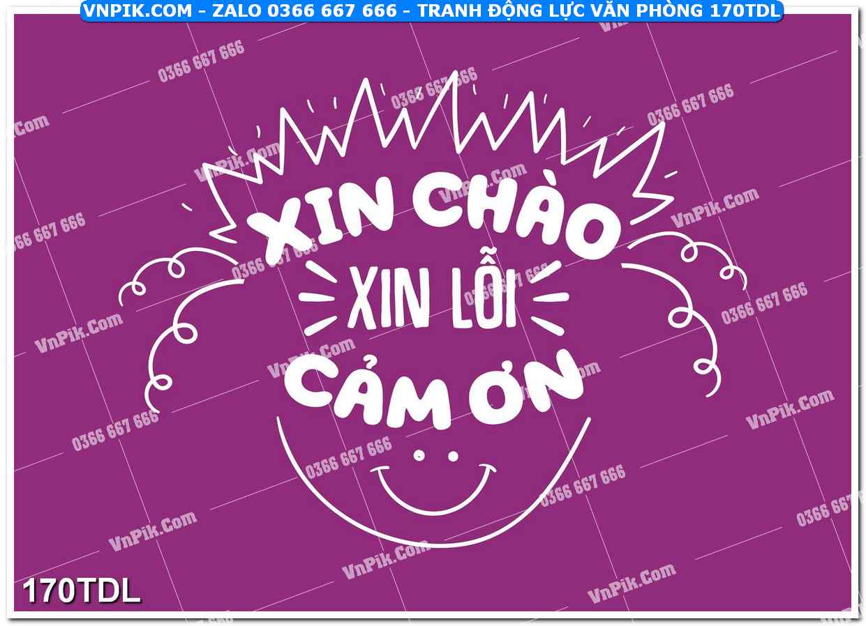 Tranh động lực văn phòng 170TDL