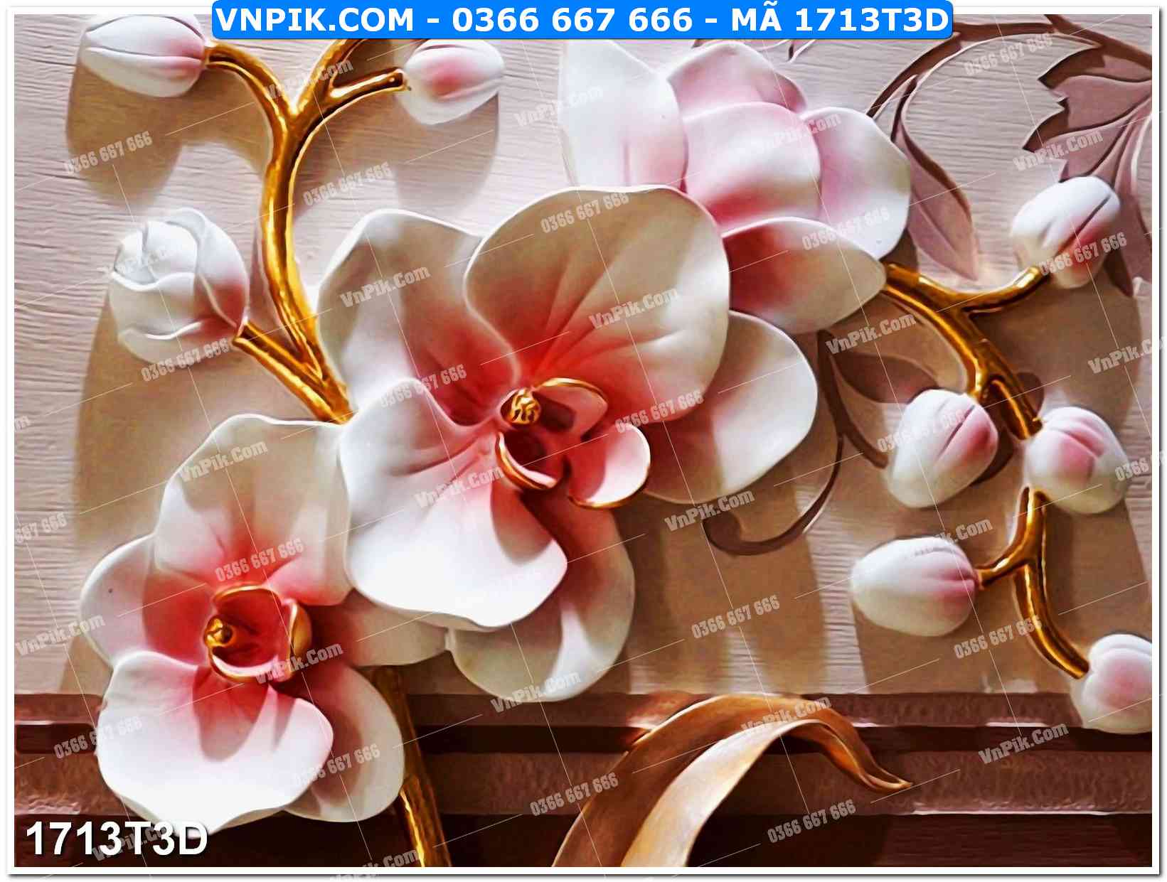 Trah Treo Tường – Tranh 3D Hiện Đại 1713T3D