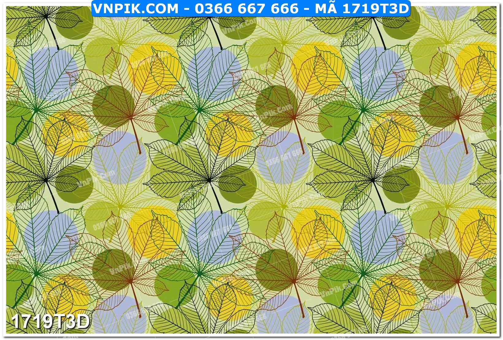 Trah Treo Tường – Tranh 3D Hiện Đại 1719T3D